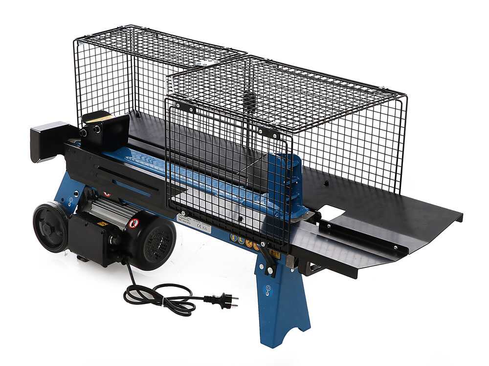 Ama 6T GNU elektrische houtklover, 6 ton, horizontaal, detail 10