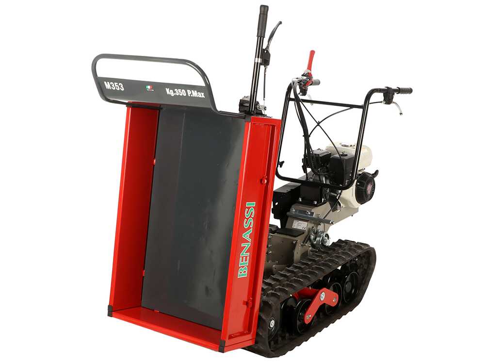 Rupsdumper laadvermogen 350 kg Benassi M353H, detail 9