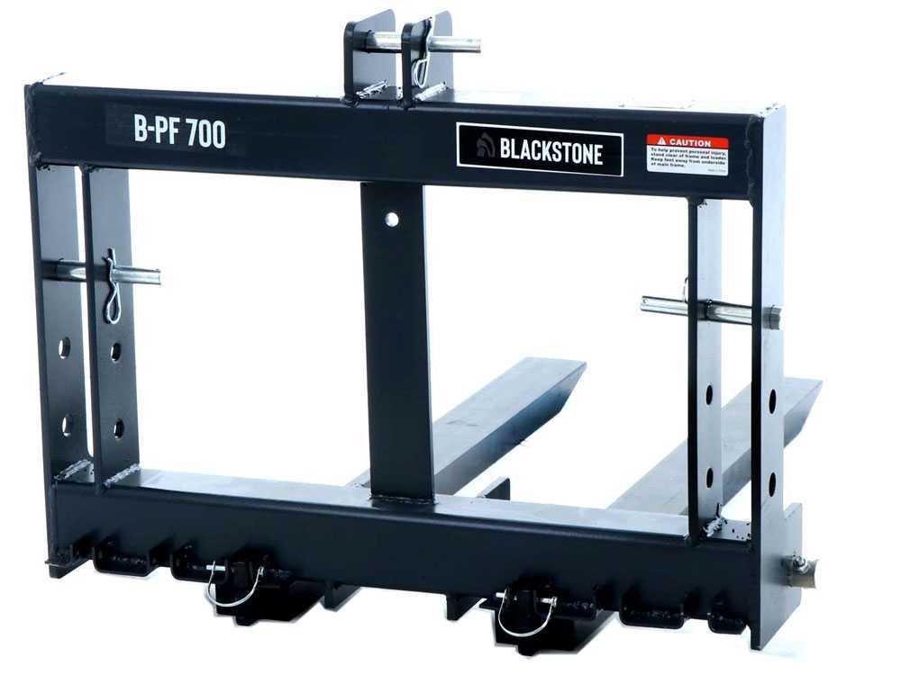 BlackStone B-PF 700 palletvork voor de trekker, 700 kg, detail 9