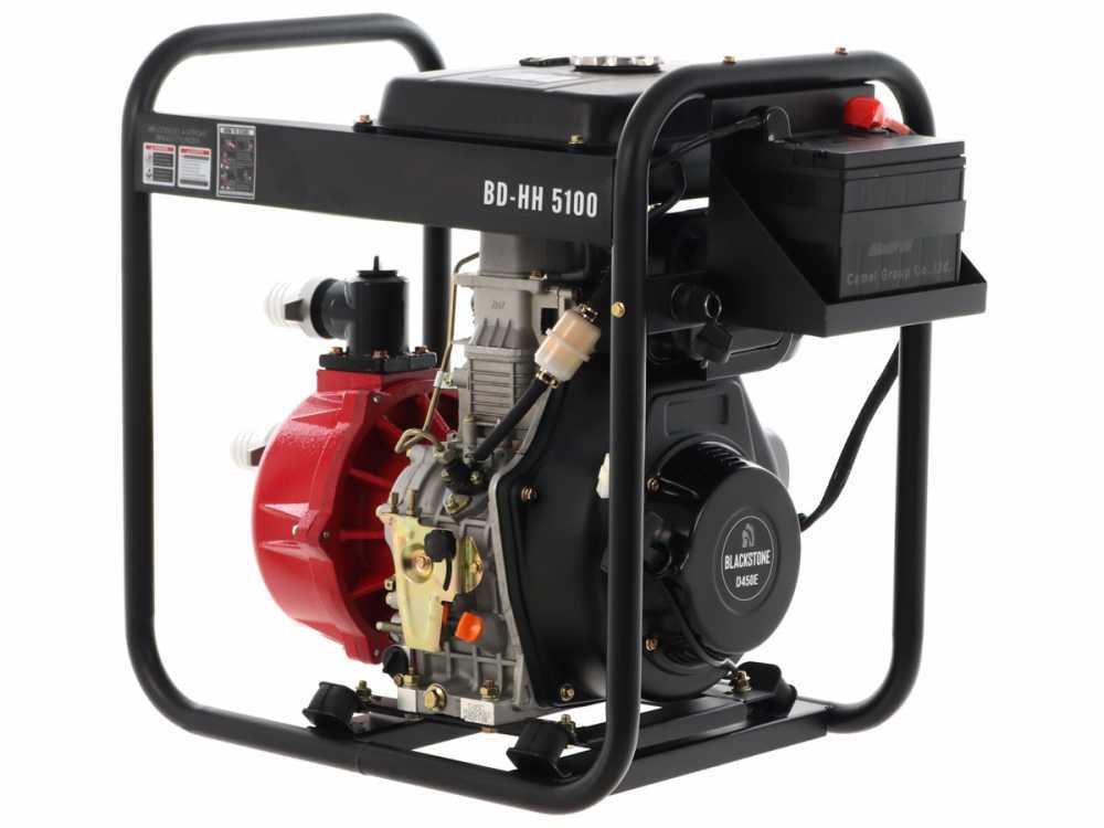 BlackStone BD-HH 5100 diesel motorpomp, aansluiting 50 mm, detail 9