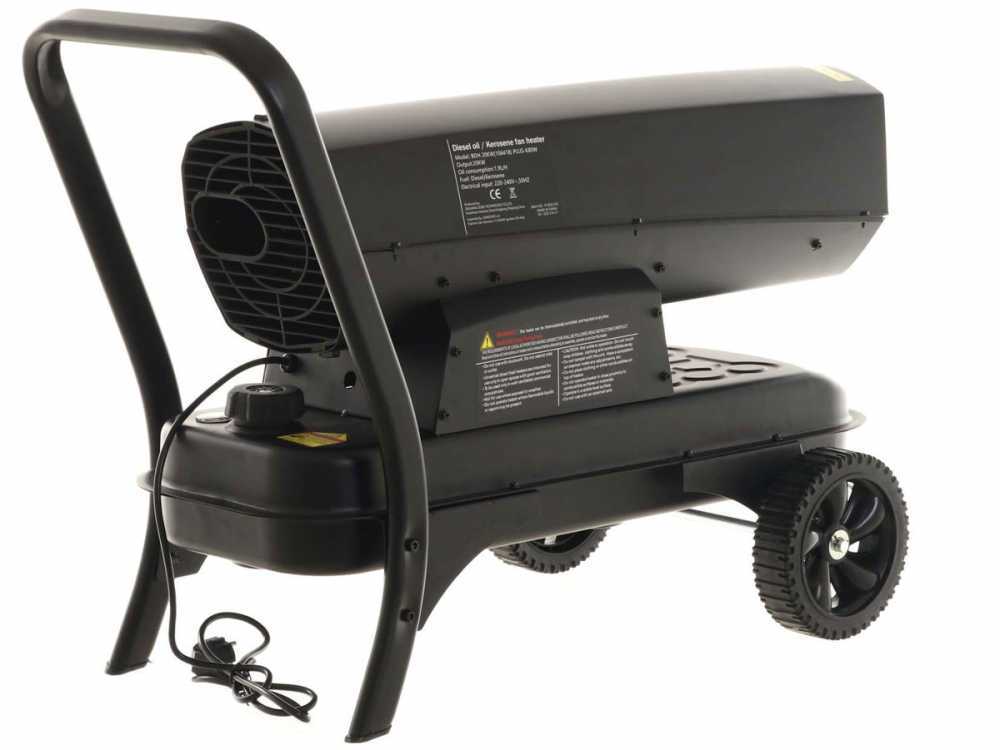 BlackStone BDH 20 diesel heteluchtkanon 20 kW, direct gestookt, detail 9