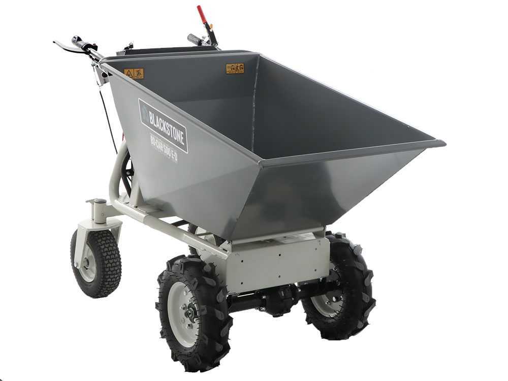 Accu motorkruiwagen laadvermogen 500 kg BlackStone BS-CAR 500 E-D, 48 V 25 Ah, detail 9