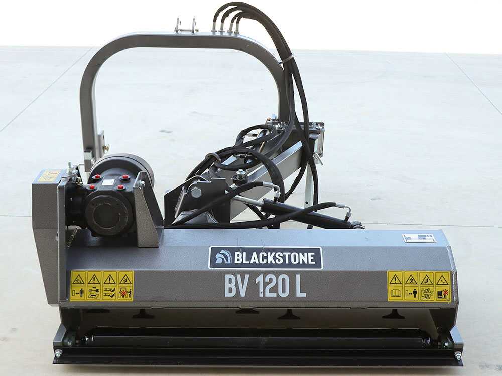 BlackStone BV 140 L zijklepelmaaier met arm 140 cm, detail 10