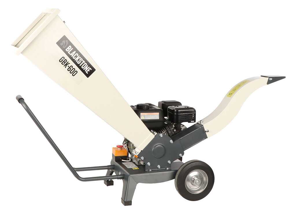 BlackStone GBK 600 benzine hakselaar, takken tot 50 mm, detail 9