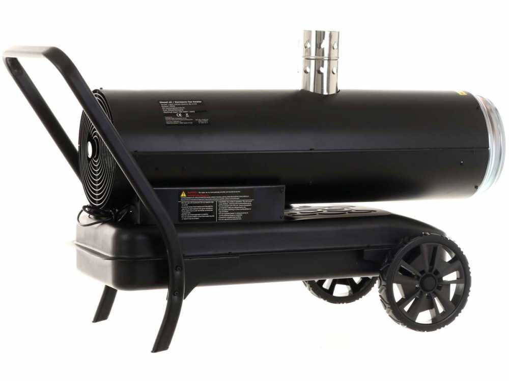 BlackStone i-BDH 50 diesel heteluchtkanon 50 kW, indirect gestookt, detail 9