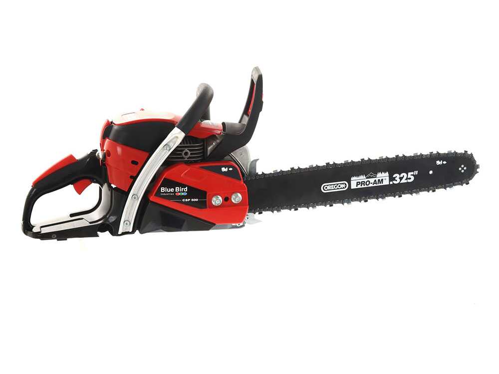 Blue Bird CSP 500 benzine kettingzaag, zwaard 45 cm, detail 9
