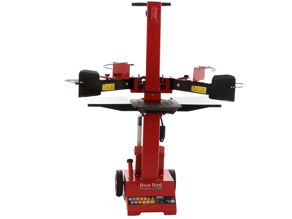 Blue Bird LOG SPLITTER LSE 8000 elektrische houtklover, 8 ton, verticaal, detail 10