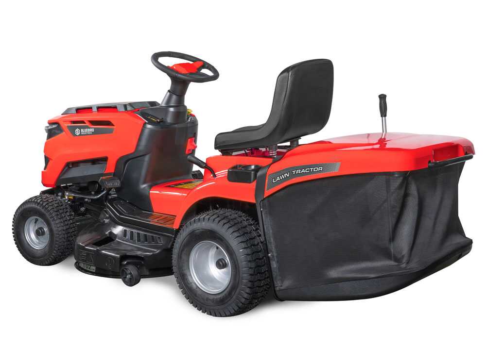 Blue Bird LT C102H TWIN gazontractor met opvangbak 102 cm, hydrostaat, detail 9