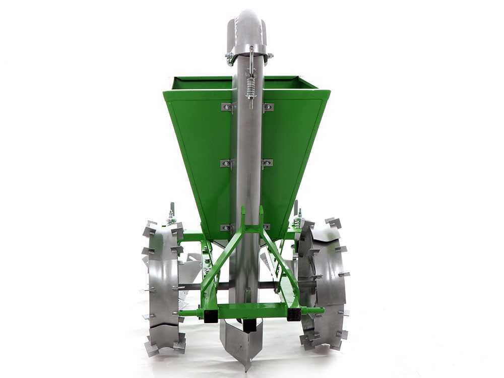 Bomet Gemini 1-rijige aardappelpootmachine, metalen wielen, detail 10