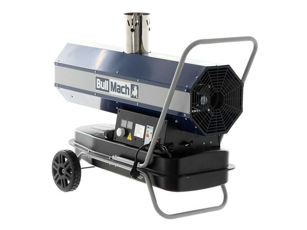 BullMach BM-IDH 30 diesel heteluchtkanon 30 kW, indirect gestookt, detail 9