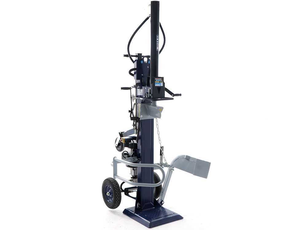BullMach BM-LS-E elektrische houtklover, 18 ton, verticaal, detail 9