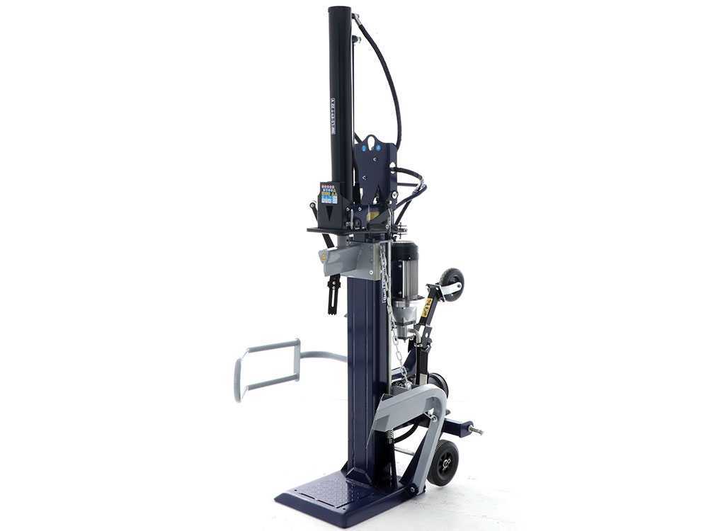 BullMach BM-LS-ET-T elektrische houtklover, 22 ton, verticaal, detail 9