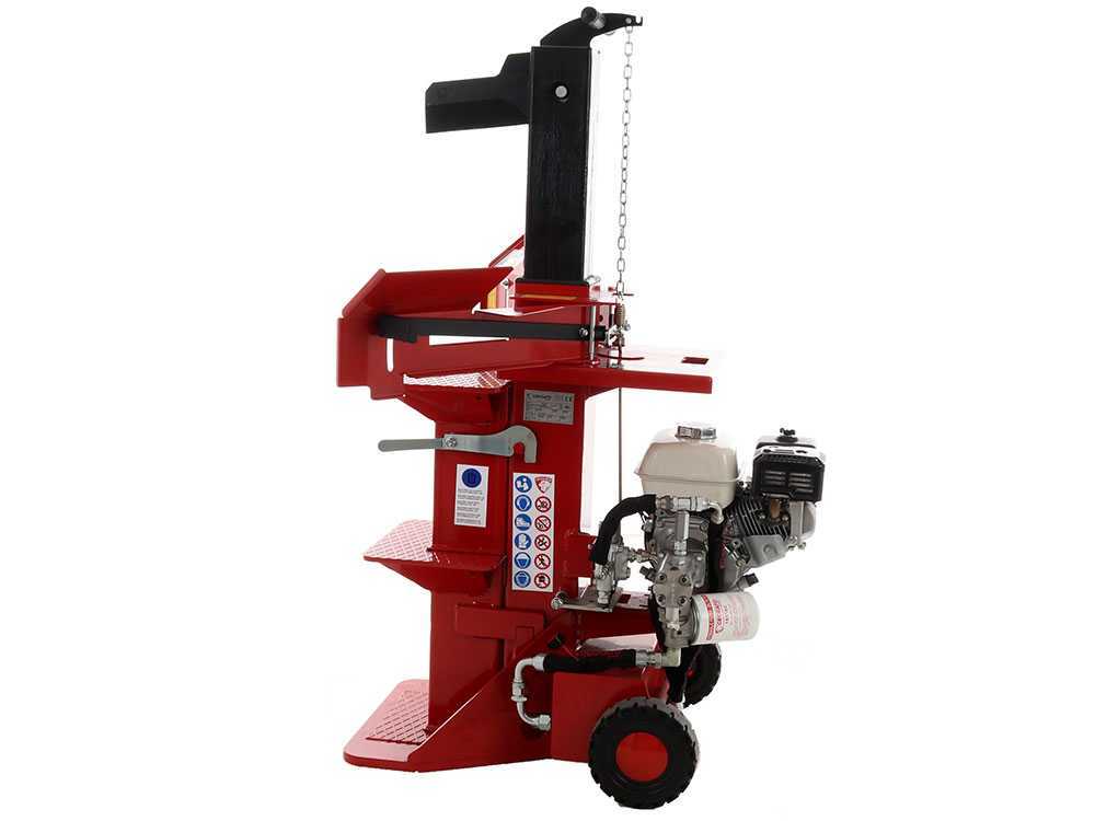 Ceccato Olindo BULL SPL12FH benzine houtklover, 12 ton, verticaal, detail 10
