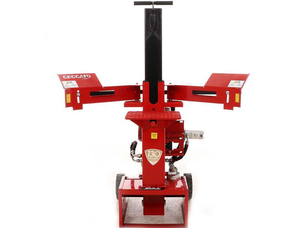 Ceccato Olindo BULL SPL12H GX200 benzine houtklover, 12 ton, verticaal, detail 10