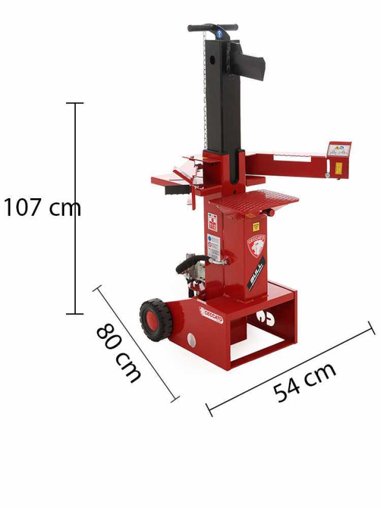 Ceccato Olindo BULL SPLE12 elektrische houtklover, 12 ton, verticaal, slag 540 mm, detail 10