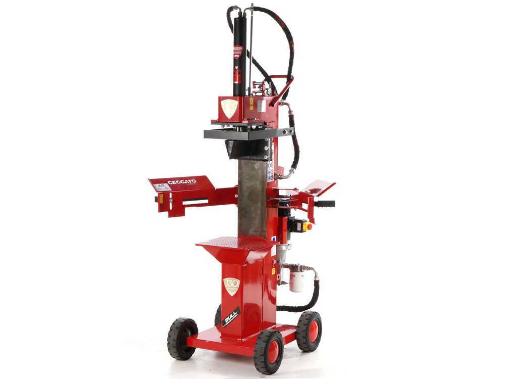 Ceccato Olindo BULL SPLE13R4T elektrische houtklover, 13 ton, verticaal, detail 9