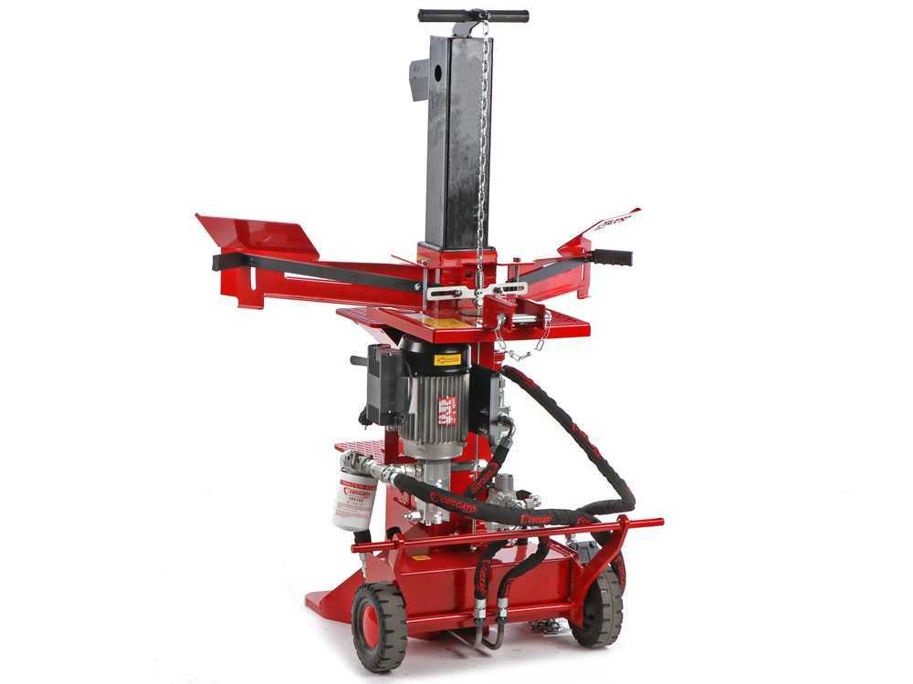 Ceccato Olindo BULL SPLET12FDP elektrische houtklover, 12 ton, verticaal, detail 9