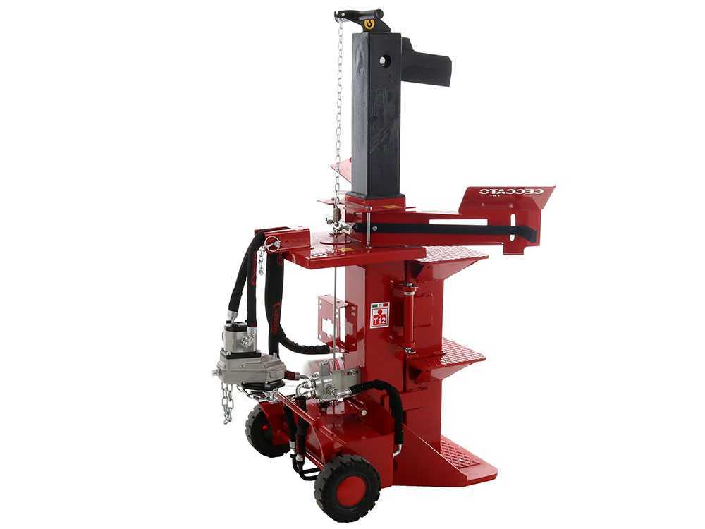 Ceccato Olindo BULL SPLT12F aftakas houtklover, 12 ton, verticaal, detail 10