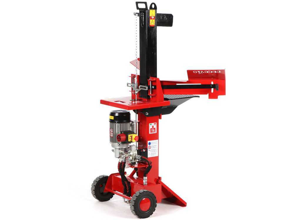 Ceccato Olindo BULL SPLE6LT elektrische houtklover, 6 ton, verticaal, detail 9
