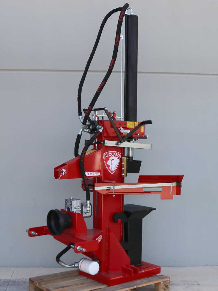 Ceccato Olindo Bull SPLT25 aftakas houtklover, 25 ton, verticaal, detail 10