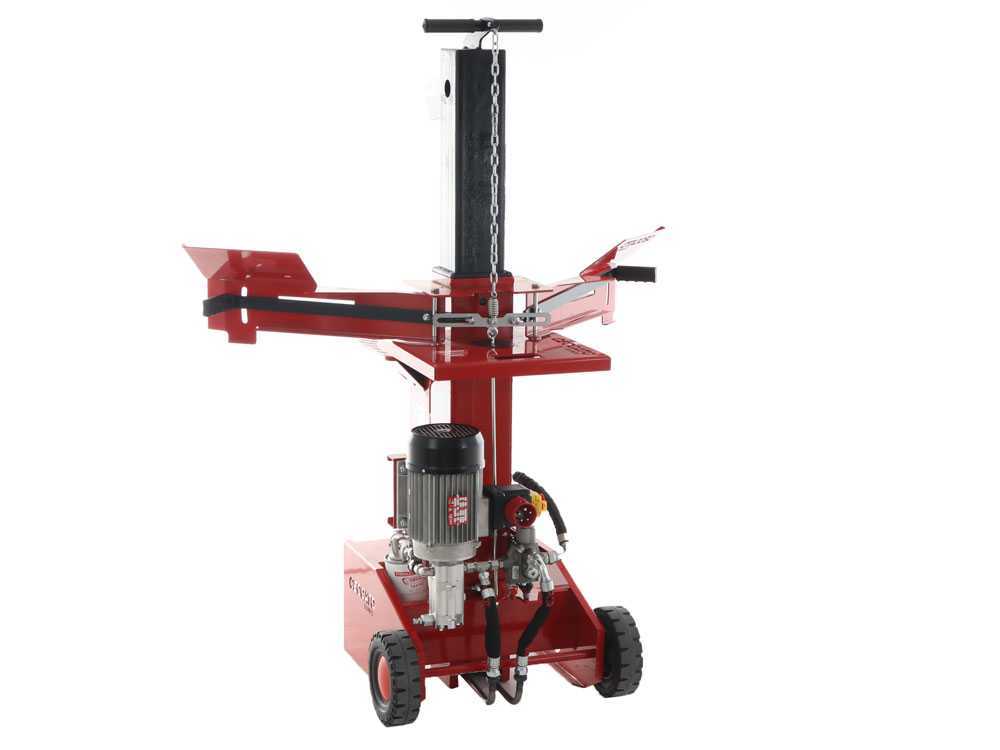 Ceccato Olindo SPLE12T elektrische houtklover, 12 ton, verticaal, detail 9
