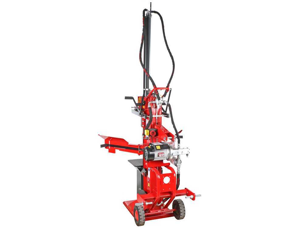 Ceccato Olindo SPLE13TLT elektrische houtklover, 13 ton, verticaal, detail 10