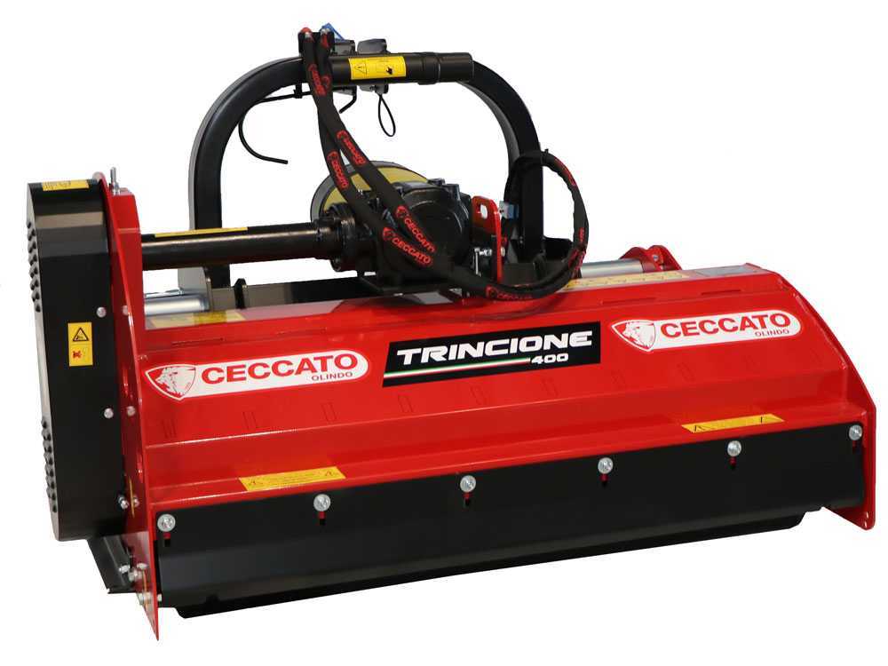 Ceccato Olindo TRINCIONE 400 4T1400ID klepelmaaier 140 cm, hydraulisch verschuifbaar, detail 10