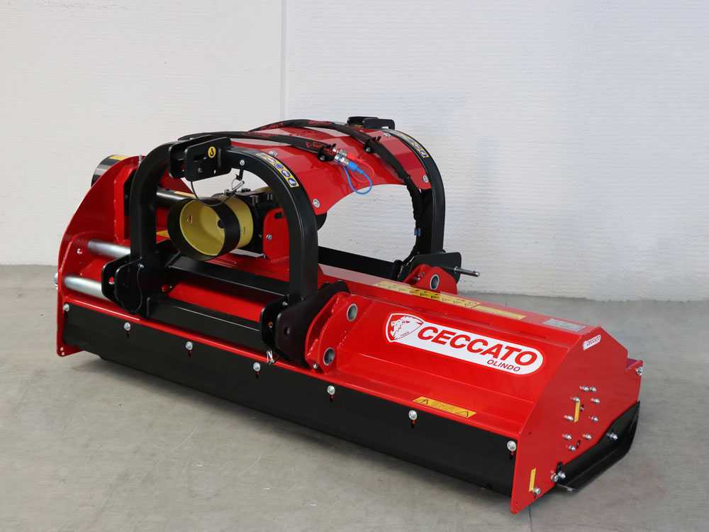Ceccato Olindo Trincione 400 NEW omkeerbare klepelmaaier 180 cm, hydraulisch verschuifbaar, detail 10