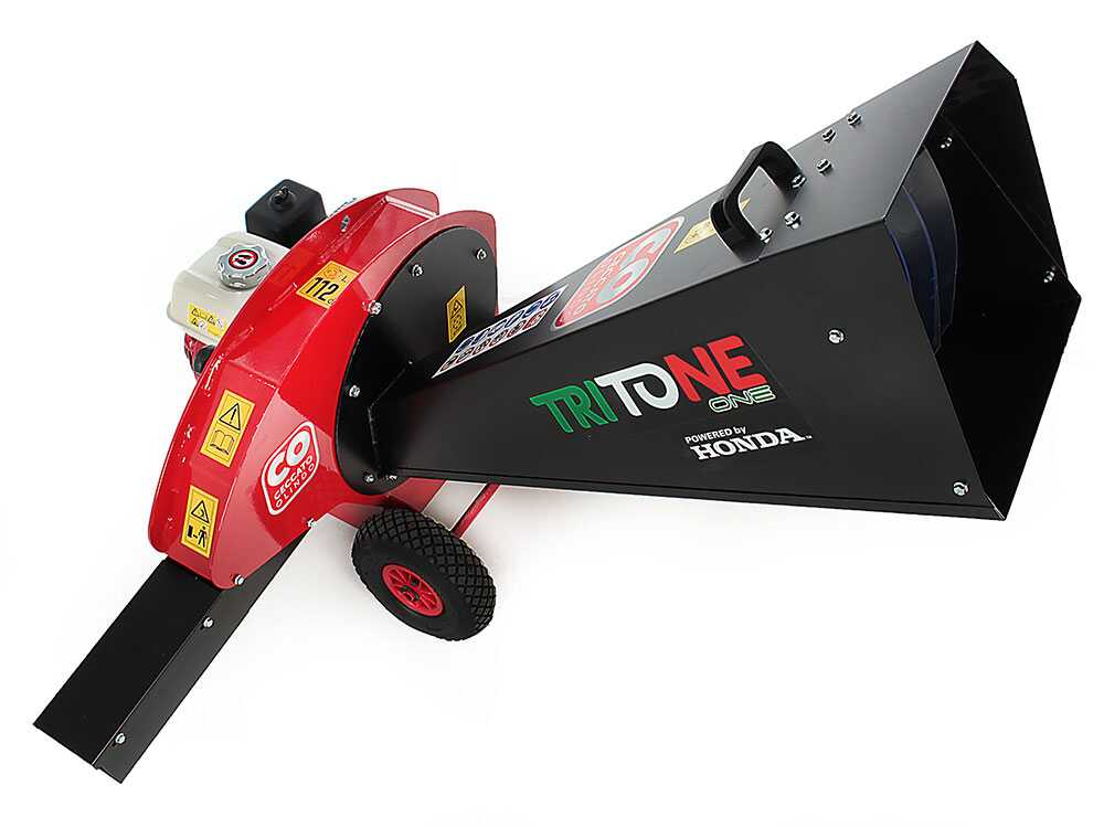 Ceccato Olindo Triton One benzine hakselaar, takken tot 60 mm, detail 10