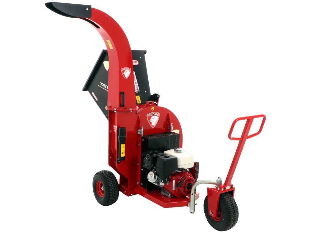 Ceccato Olindo Tritone Monster benzine hakselaar, takken tot 100 mm, elektrische start, detail 10
