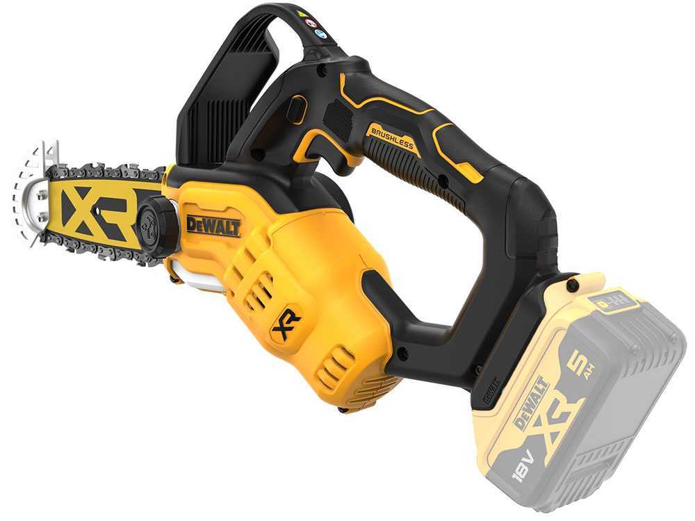 DeWalt DCMPS520N-XJ accu kettingzaag voor snoeien, zwaard 20 cm, 18 V zonder accu, detail 9