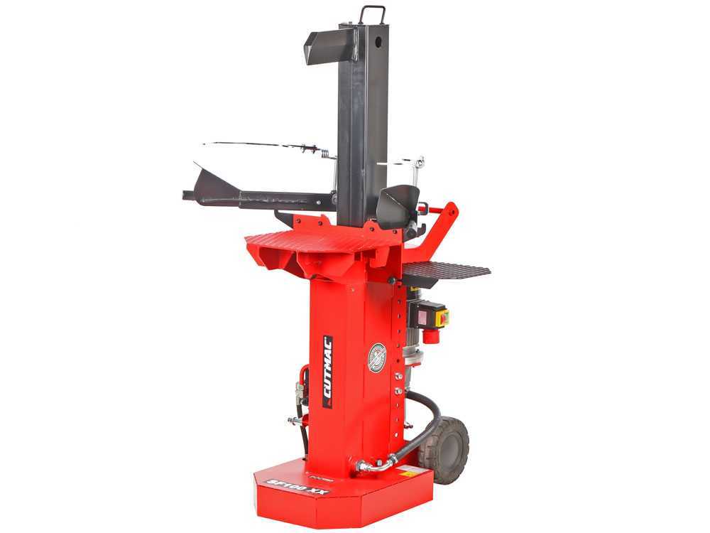 Docma SF100 Rapid 380/4 XX elektrische houtklover, 8,15 ton, verticaal, detail 9