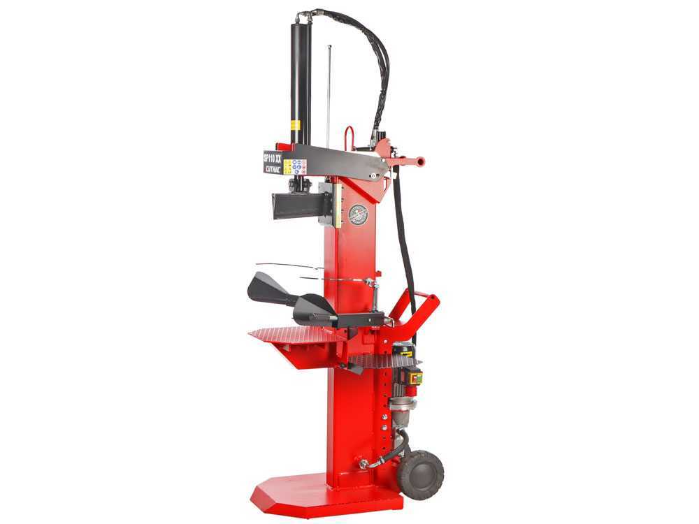Docma SF110 Rapid 380/4 XX elektrische houtklover, 8,15 ton, verticaal, detail 9