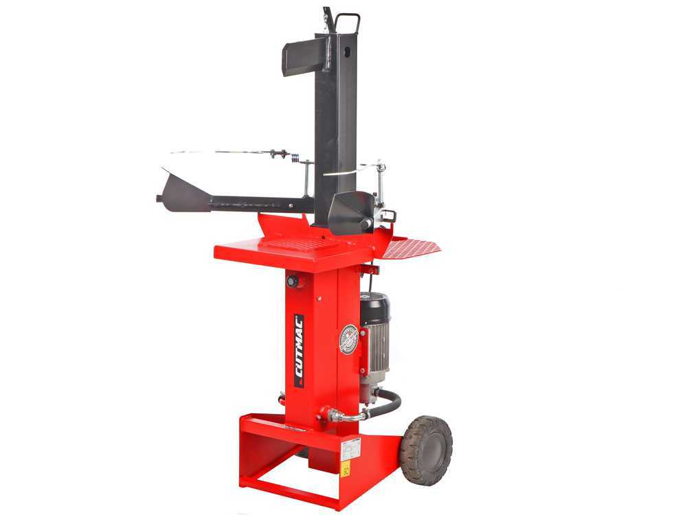 Docma SF75 220XX 7T PS elektrische houtklover, 7 ton, verticaal, detail 9