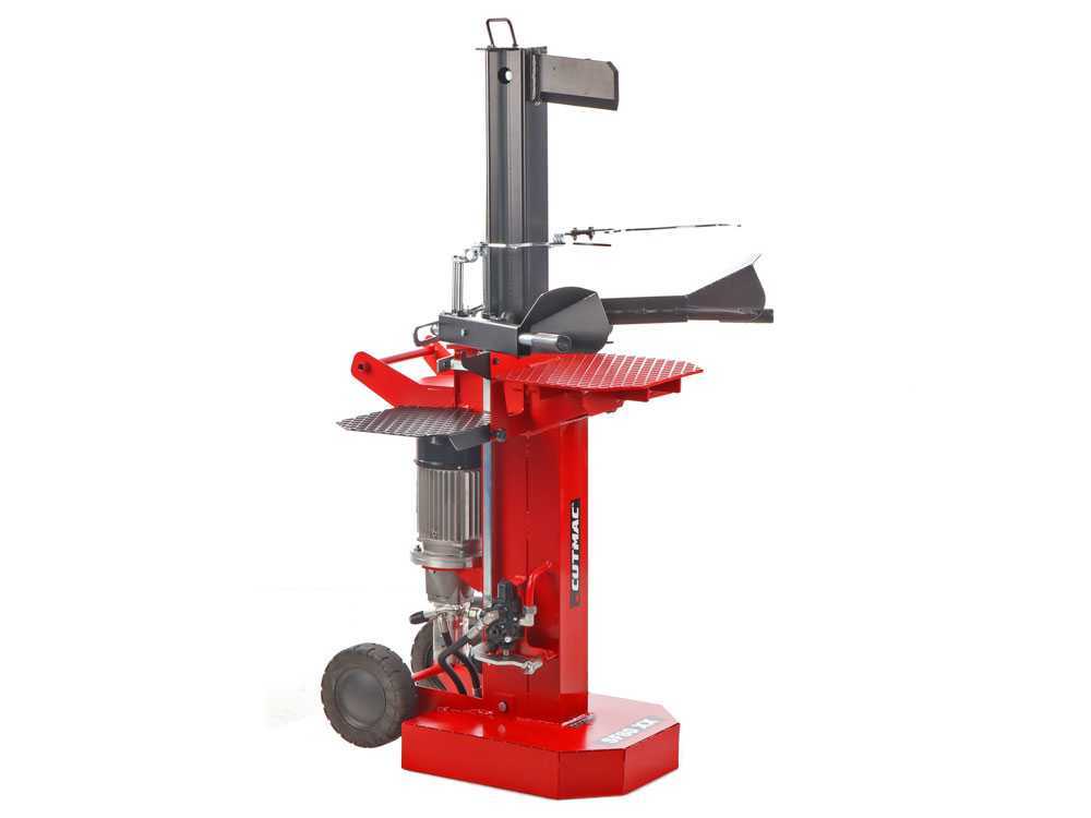 Docma SF80 Rapid 380/4 XX elektrische houtklover, 8 ton, verticaal, detail 9