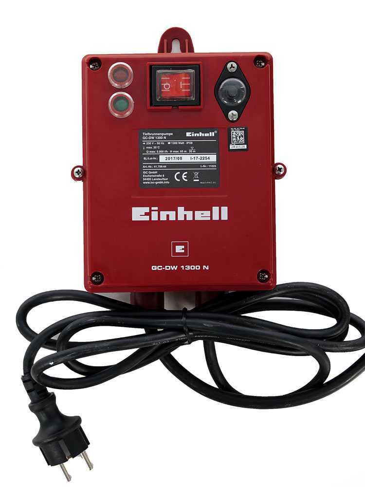 Einhell GC-DW 1300 N bronpomp, detail 10