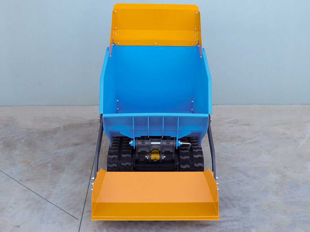 Rupsdumper laadvermogen 500 kg EuroMech EM500L-Dump & Shovel, hydraulisch kiepen, detail 10