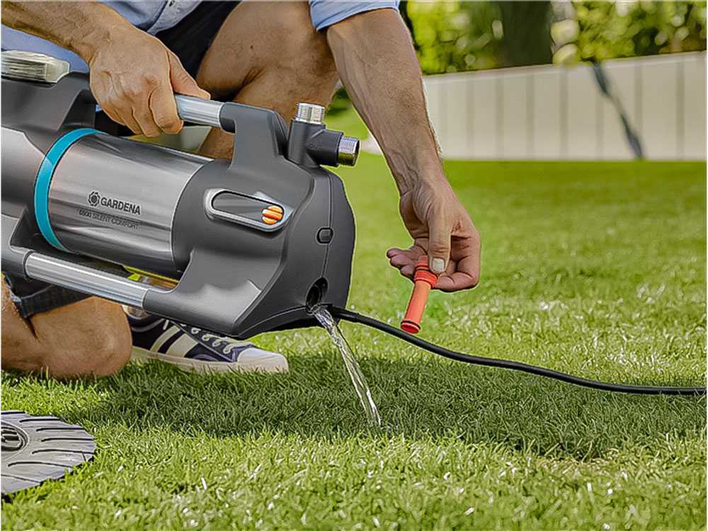 Gardena 6500 SilentComfort tuinpomp, detail 9