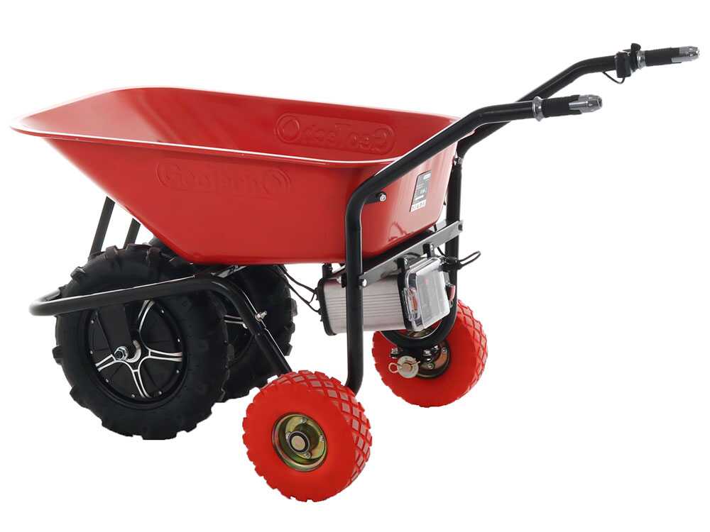 Accu motorkruiwagen laadvermogen 200 kg GeoTech CAR 300T-80, 40 V 6 Ah, detail 9