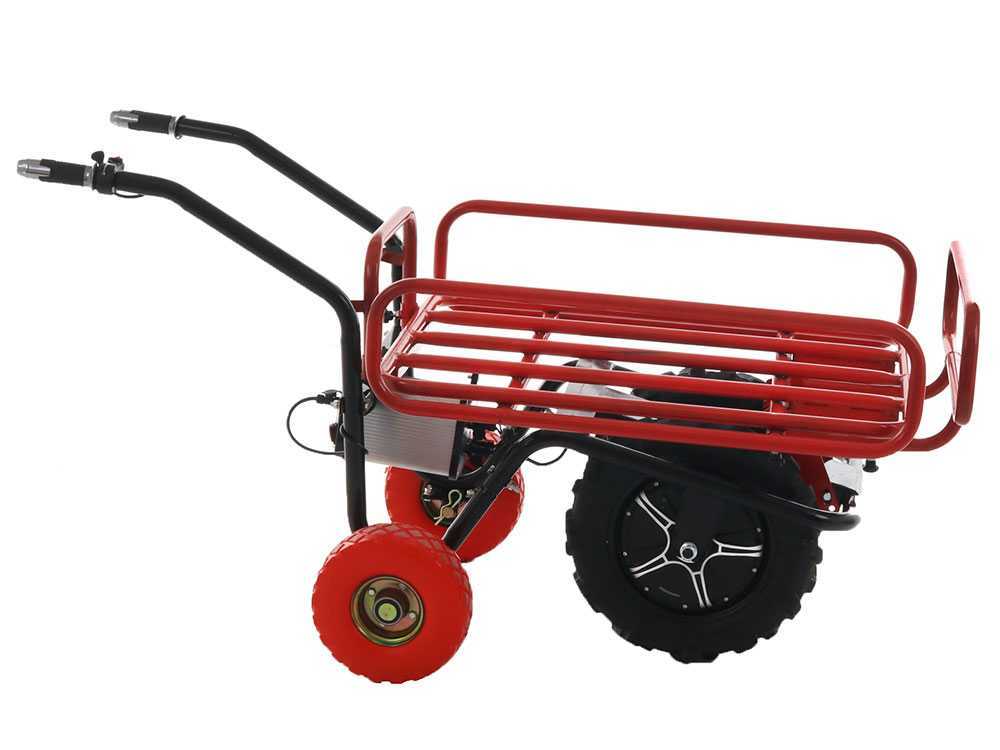 Accu motorkruiwagen laadvermogen 200 kg GeoTech CAR 300T-T, 40 V 6 Ah, detail 9