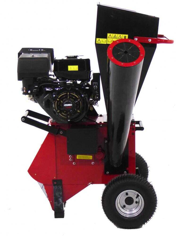 GeoTech GS150EL benzine hakselaar, takken tot 100 mm, elektrische start, detail 10
