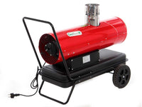 GeoTech IDH 2000 diesel heteluchtkanon 20 kW, indirect gestookt, detail 10