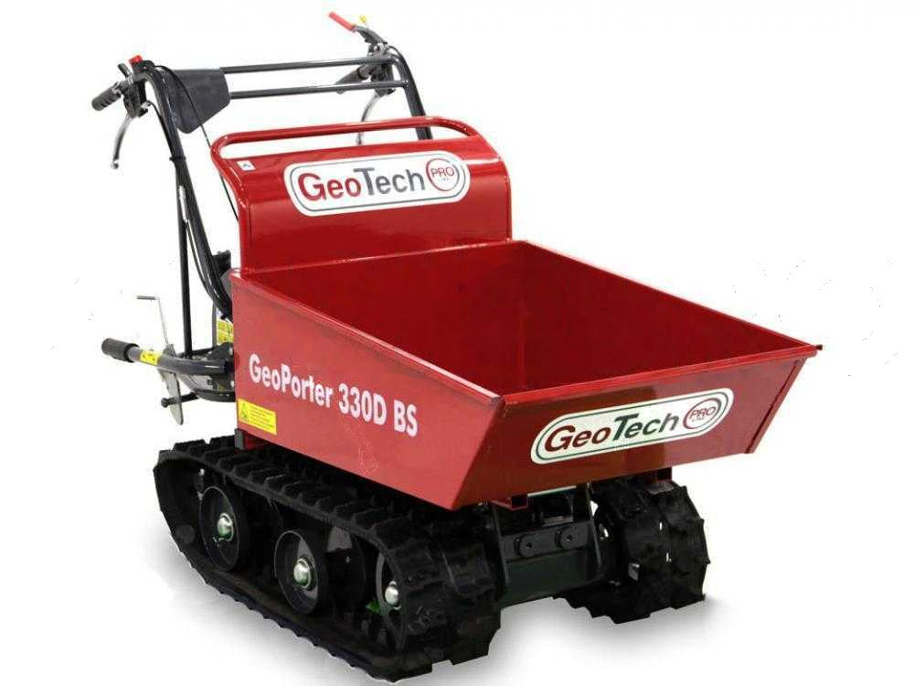 GeoTech Pro BMS155 BS benzine hakselaar, takken tot 90 mm, op rupsen, detail 10