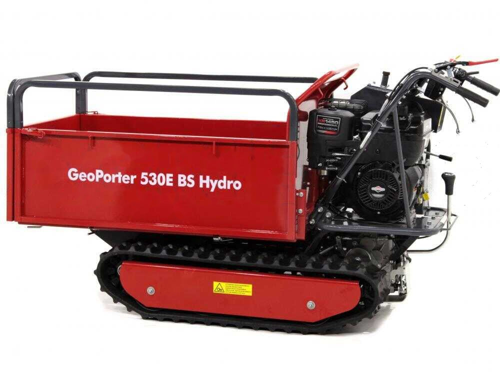 Motorkruiwagen laadvermogen 500 kg GeoTech Pro GeoPorter 530E BS Hydro Motor Wheelbarrow, hydraulisch kiepen, detail 10