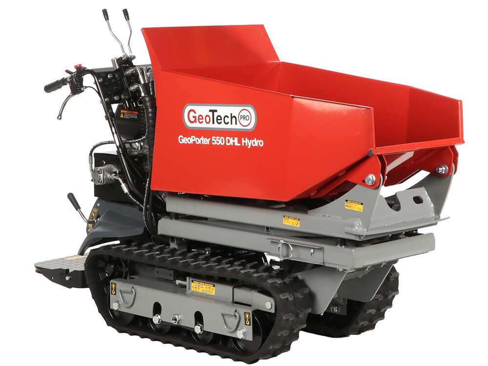 Motorkruiwagen laadvermogen 500 kg GeoTech Pro GeoPorter 550 DHL Hydro, detail 9