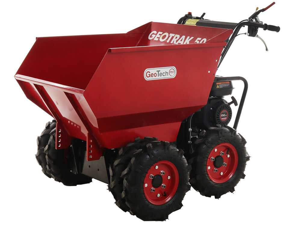 Motorkruiwagen laadvermogen 500 kg GeoTech Pro GEOTRAK 500, detail 9