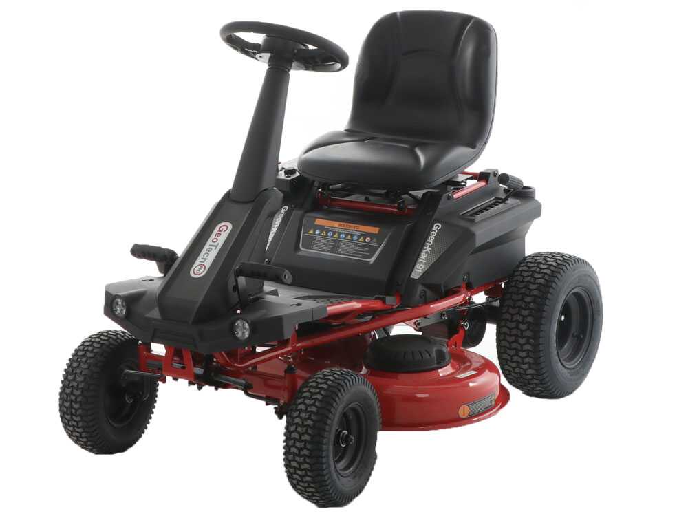 GeoTech Pro Green-Kart 91 accu-zitmaaier met zijuitworp 91 cm, automaat, detail 9