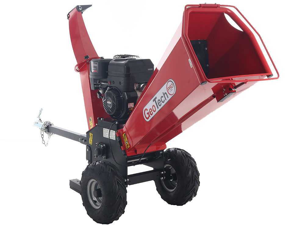 GeoTech Pro PCS 150BS benzine hakselaar, takken tot 90 mm, detail 10