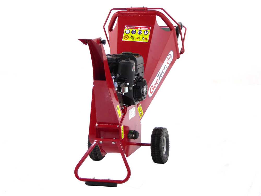 GeoTech Pro PCS70BS benzine hakselaar, takken tot 65 mm, detail 10