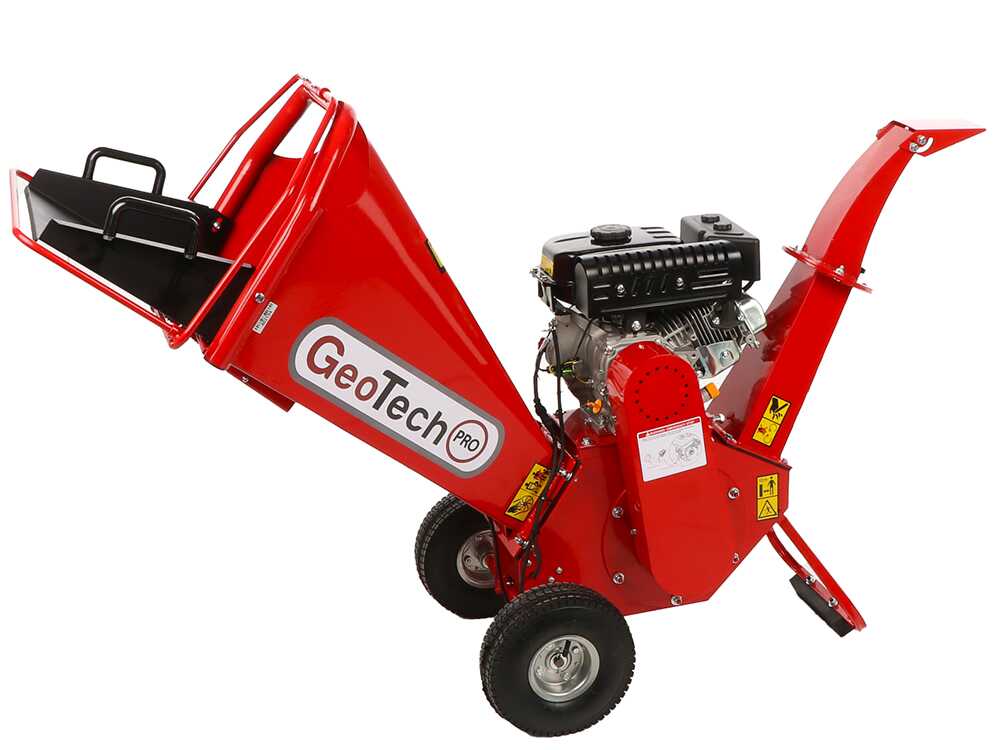 GeoTech Pro PCS70L benzine hakselaar, takken tot 65 mm, detail 9